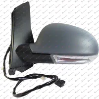 DOOR MIRROR ELECTRIC HEATED PRIMED .(WITH LAMP/WITH FOOT LAMP) (ASPHERICAL GLASS)