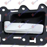 DOOR HANDLE REAR INNER CHROME/BLACK