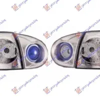 TAIL LAMP SET LED CHROME