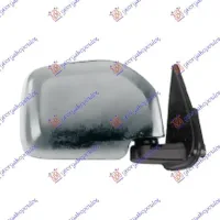 DOOR MIRROR ELECTRIC CHROME 4WD (A QUALITY) (CONVEX GLASS)