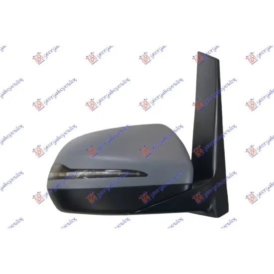 DOOR MIRROR ELECTRIC HEATED PRIMED (WITH SIDE LAMP) 7PIN