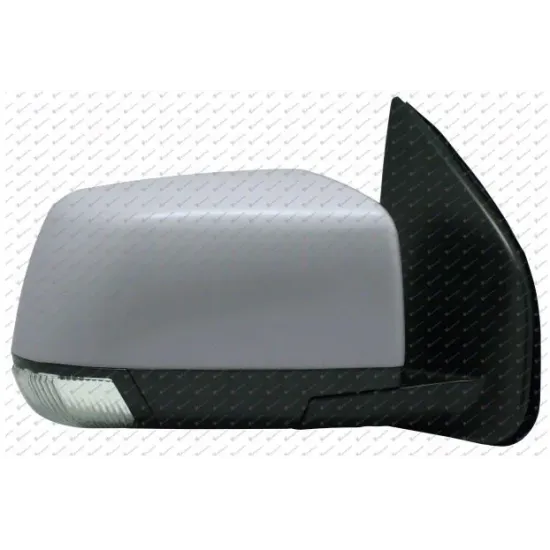 DOOR MIRROR ELECTRIC PRIMED (WITH LED LAMP) (A QUALITY) (CONVEX GLASS)