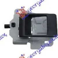 DOOR HANDLE FRONT/REAR INNER BLACK