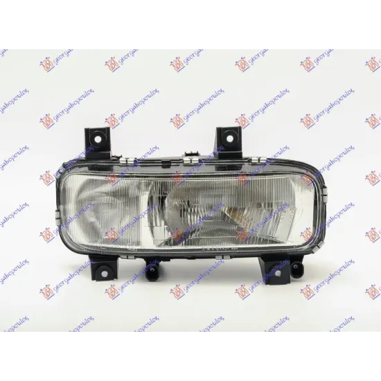 HEAD LAMP ELECTRIC WITH FRONT LIGHTS H-04(Η4-H1)(E) (DEPO)