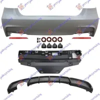 REAR BUMPER (M-STYLE)SINGLE OUTER TWIN MUF