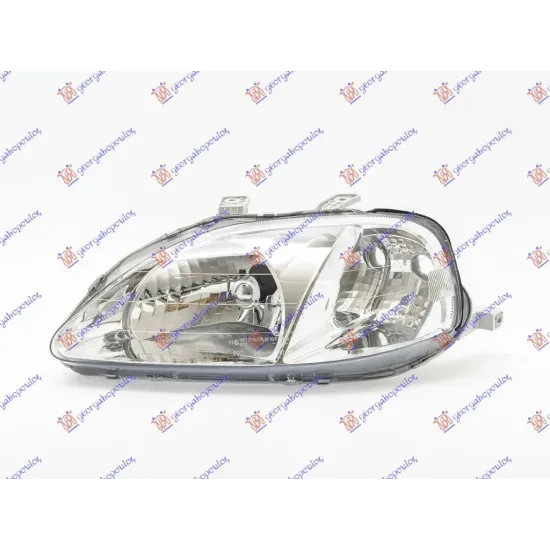 HEAD LAMP (E) ELECTRIC .(VALEO TYPE) (DEPO)