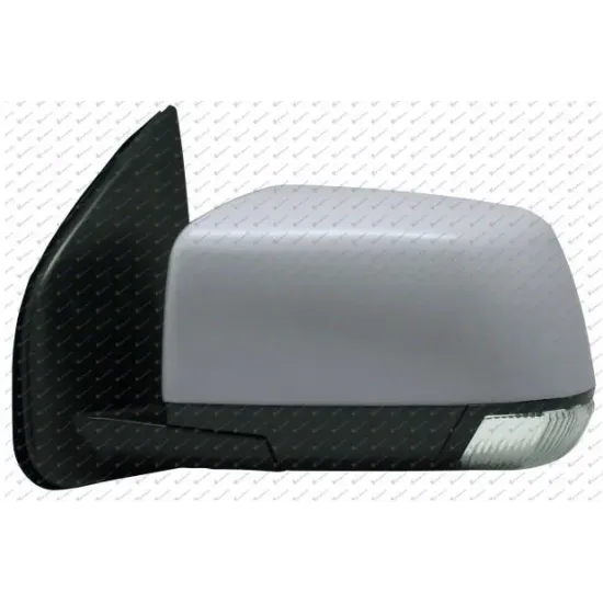 DOOR MIRROR ELECTRIC PRIMED (WITH LED LAMP) (A QUALITY) (CONVEX GLASS)