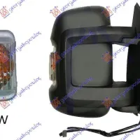 DOOR MIRROR ELECTRIC HEATED FOLDABLE SHORT (WITH SIDE LAMP : SENSOR) (WITH POSITION LIGHT 16W) (CONVEX GLASS)