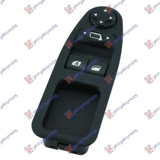 DOOR/MIRROR SWITCH FRONT (L Auto)(Double)(13pin)