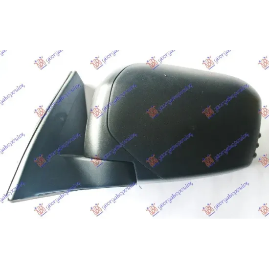 DOOR MIRROR ELECTRIC BLACK (CONVEX GLASS)