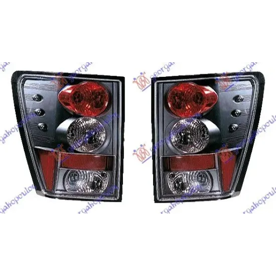 TAIL LAMP SET LEXUS BLACK