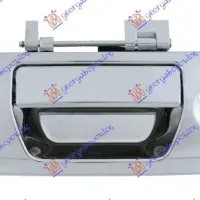 TAIL GATE HANDLE CHROME (WITH KEY HOLE)