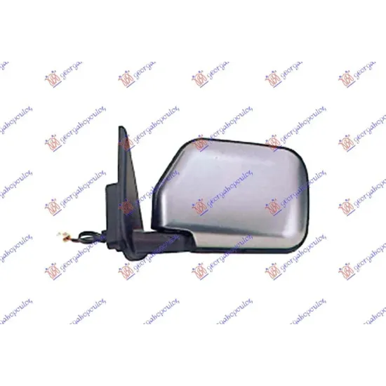 DOOR MIRROR ELECTRIC CHROME 2WD (A QUALITY) (CONVEX GLASS)