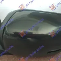 DOOR MIRROR ELECTRIC BLACK (WITH SIDE LAMP) (CONVEX GLASS)
