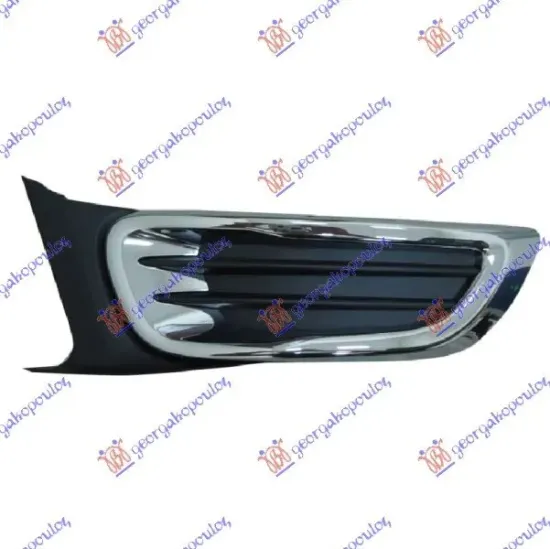 FRONT BUMPER SIDE GRILLE (CHROME/BLACK)