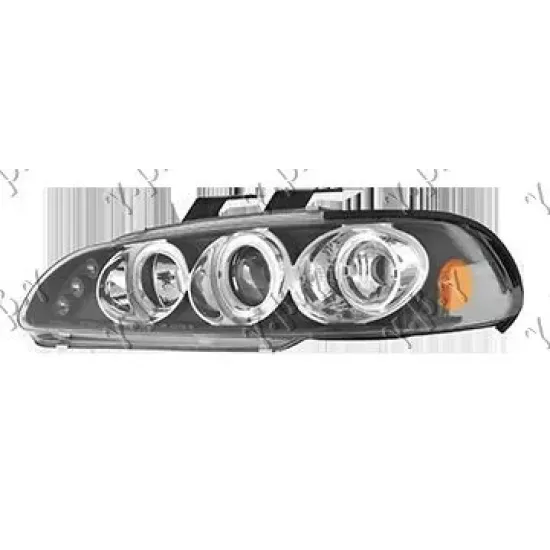 HEAD LAMP WITH SIDE LAMP EAGLE EYES ΒLA