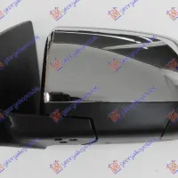 DOOR MIRROR ELECTRIC CHROME (4PIN) (A QUALITY) (CONVEX GLASS)