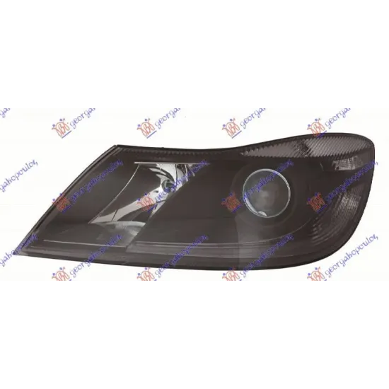 HEAD LAMP ELECTRIC (WITHOUT LOGO)BLACK (E) (DEPO)