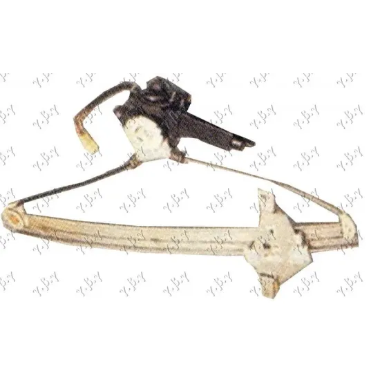 FRONT WINDOW REGULATOR ELECTRIC .(WITHOUT MOTOR)