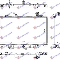 RADIATOR 2.0-2.5 PETROL (42,5x74,0x16)