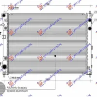 RADIATOR 3.0-3.6 PETROL AUTO (675x479)