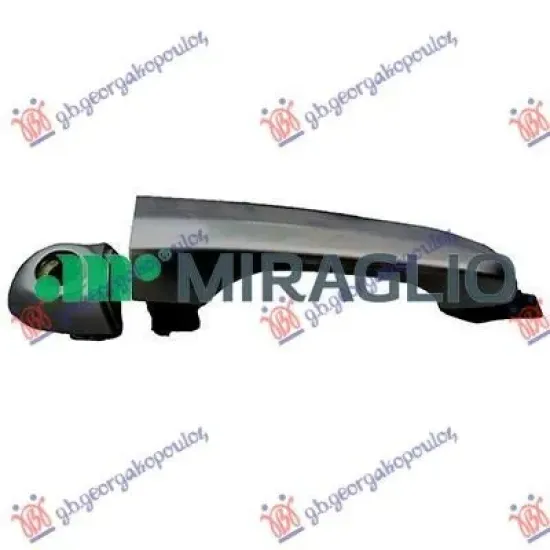 DOOR HANDLE FRONT & REAR (RH=LH) OUTER GRAY GRAPHITE