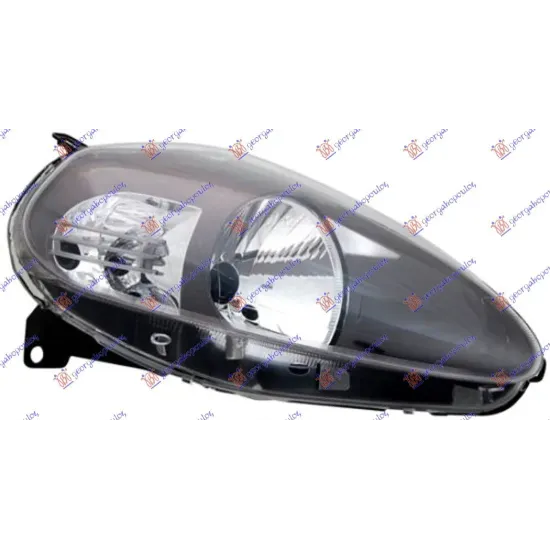 HEAD LAMP ELECTRIC .(E) BLACK -08 (YELLOW PLUG) (DEPO) HEAD LAMP ELECTRIC .(E) BLACK -08 (YELLOW PLUG) (DEPO)