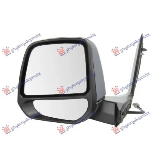 DOOR MIRROR ELECTRIC HEATED FOLDABLE PRIMED (CONVEX GLASS)