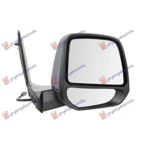 DOOR MIRROR ELECTRIC HEATED FOLDABLE PRIMED (CONVEX GLASS)