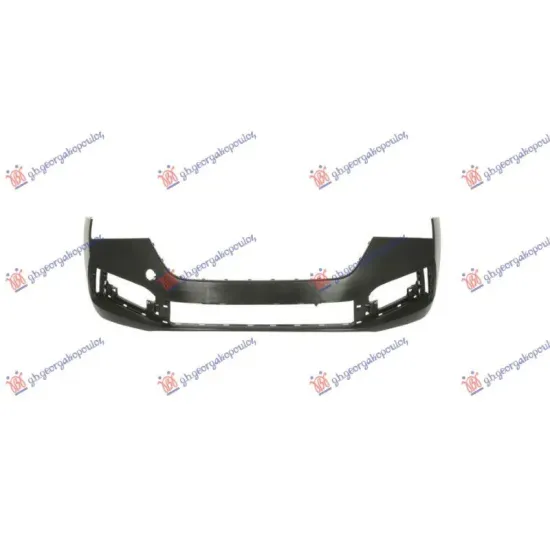 FRONT BUMPER BLACK (WITH FOG LAMP) (W & WITHOUT PDS & WASH HOLE) (EUROPE)