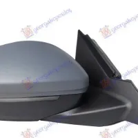 DOOR MIRROR ELECTRIC HEATED PRIMED (WITH SIDE LAMP & SENSOR) (6+2 PIN) (A QUALITY|) (CONVEX GLASS)