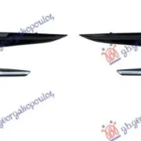 FRONT BUMPER SIDE GRILLE (WITHOUT FRONT LIGHTS HOLE) (SET)