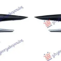 FRONT BUMPER SIDE GRILLE (WITH FOG LAMP HOLE) (SET)