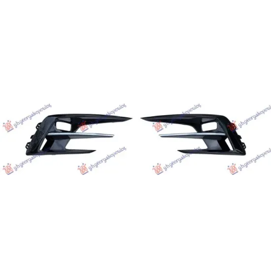 FRONT BUMPER SIDE GRILLE (WITH FOG LAMP HOLE) (SET)