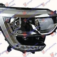 HEAD LAMP ELECTRIC (H7/H7) CHROME WITH LED DRL (E) (TURKEY)