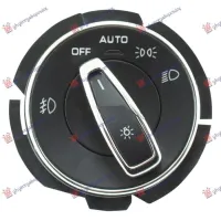 HEAD LAMP SWITCH WITH AUTO (Chrome) (4pin)