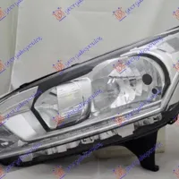 HEAD LAMP ELECTRIC CHROME (CLEAR LAMP/CLEAR REFLECTOR) (E) (DEPO)