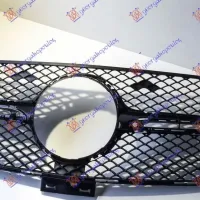 GRILLE BLACK WITH BLACK FRAME & CHROME MOULDINGS