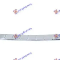 REAR BUMPER MOULDING CHROME (STEP)