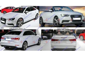 A3 SPORT SEDAN/CABRIO 13-16